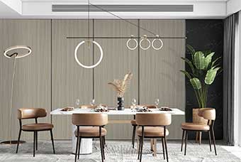 莱芜轻奢风格-餐厅