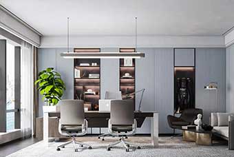 莱芜轻奢风格-书房