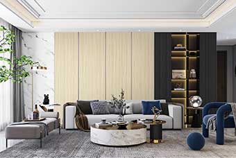 莱芜客厅空间案例