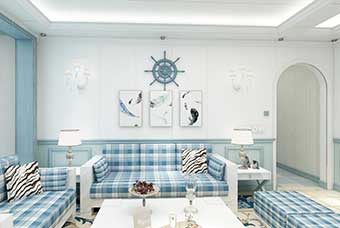 莱芜地中海风格-客厅