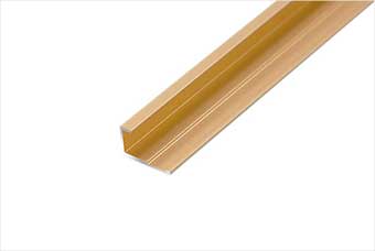 莱芜航空纤维墙咔铝合金边条（钛金氧化）