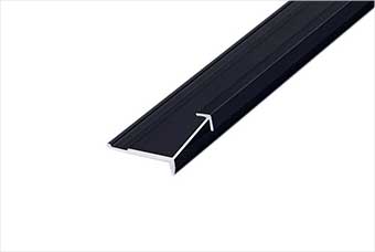 莱芜航空纤维墙咔铝合金阳角线（哑黑氧化）