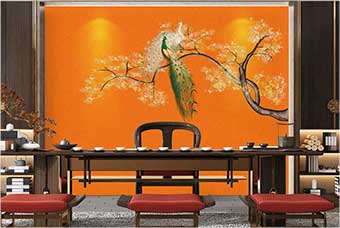 莱芜森佰汇航空纤维墙咔（春花秋月）