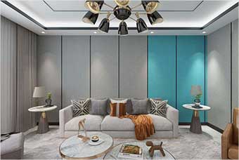 莱芜客厅空间案例