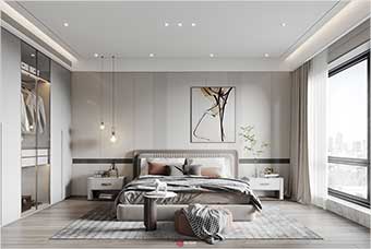 莱芜卧室空间案例